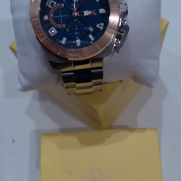 Invicta 30758 mens pro dive two tone case blue dia - Picture 5 of 9